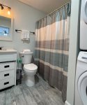 Full Bathroom - Shower/Tub - Washer & Dryer in Unit